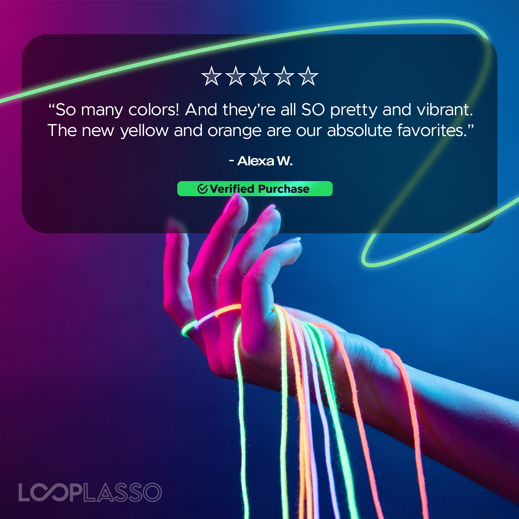 FREE UltraGlow™ UV String Pack